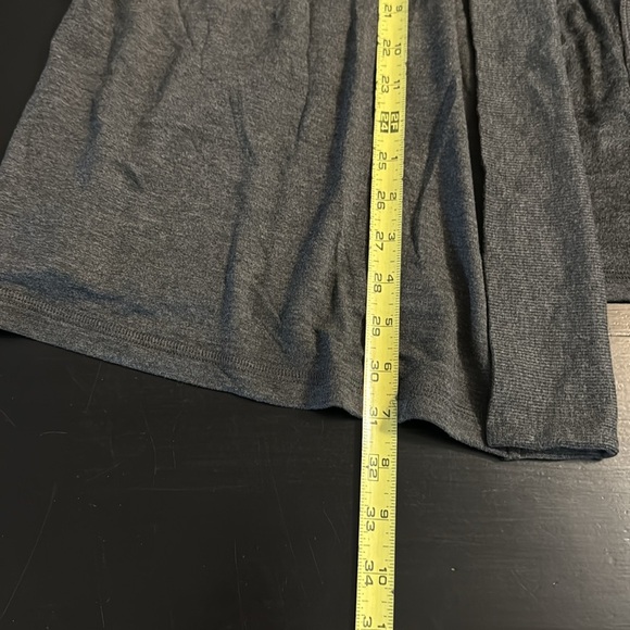 Women's Gray Open Front Cardigan NWT - Picture 4 of 4